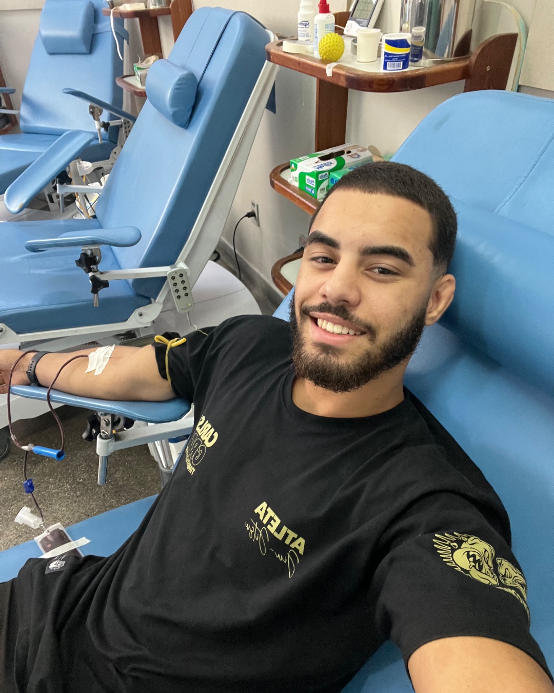 Maycon Mattos - Doação de Sangue